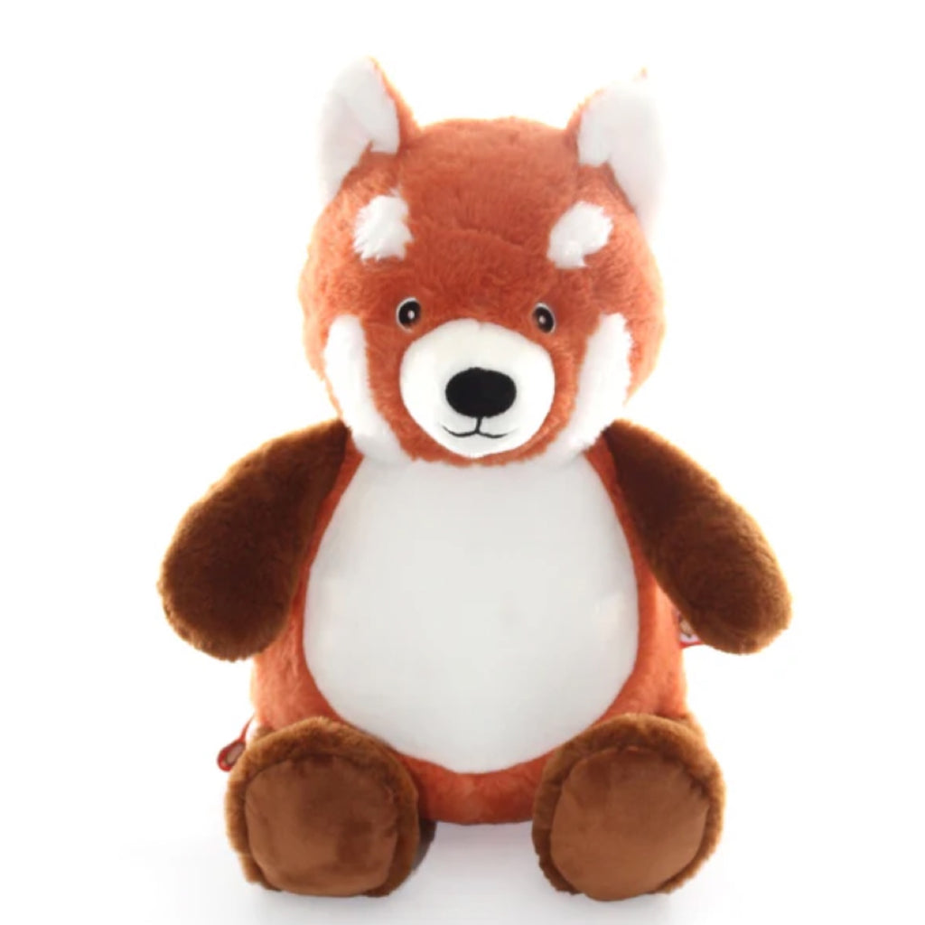 Personalised Rusty Baby Red Panda Teddy Bear Plushie