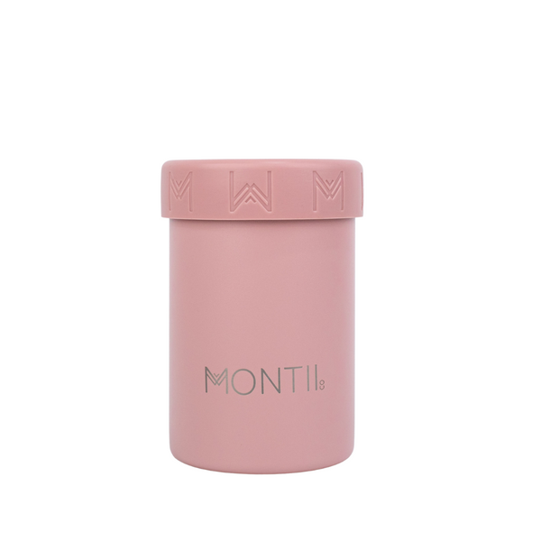 Montiico can and bottle cooler in the colour blossom pink