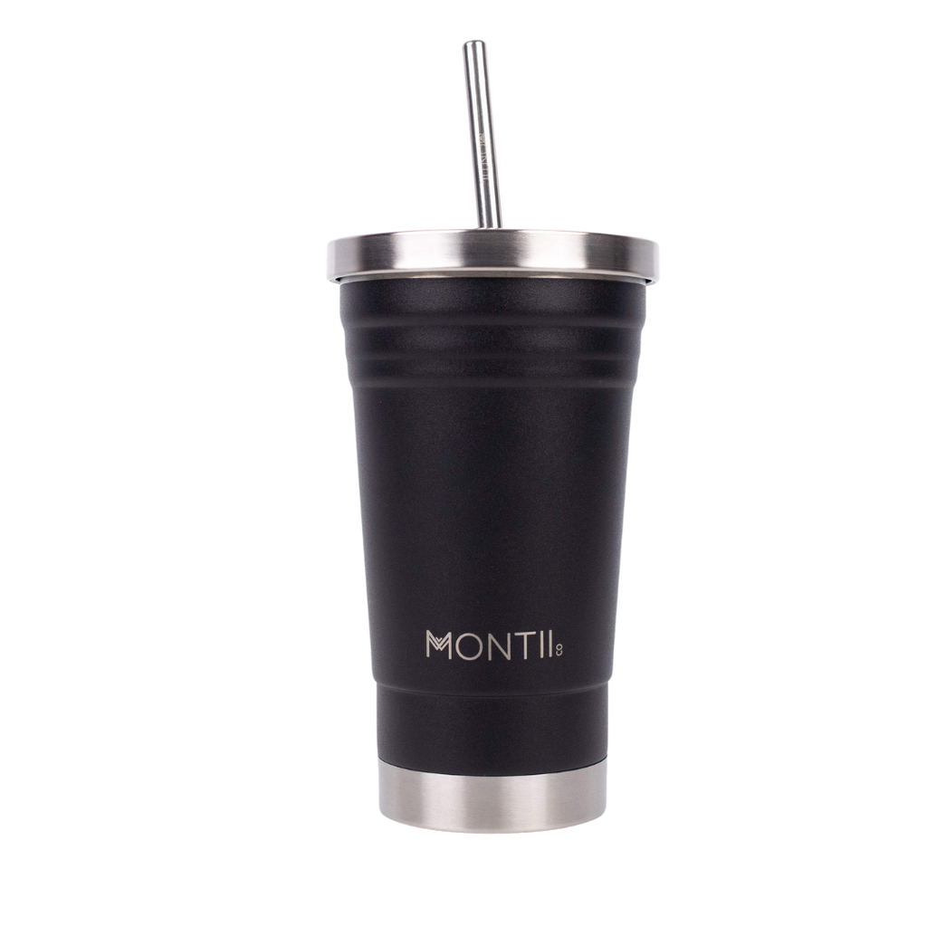 Montiico Original Smoothie Cup in the colour coal black