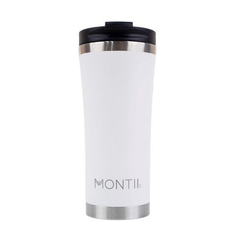 Montiico mega sized coffee cup in the colour white
