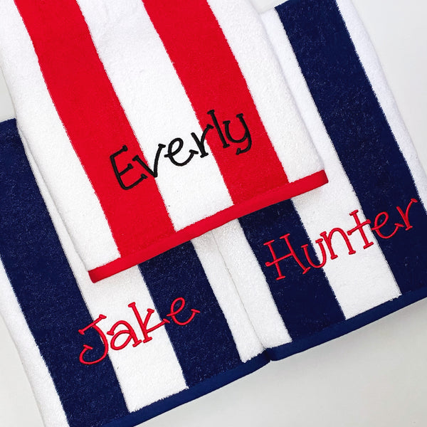 Personalised Beach Towels