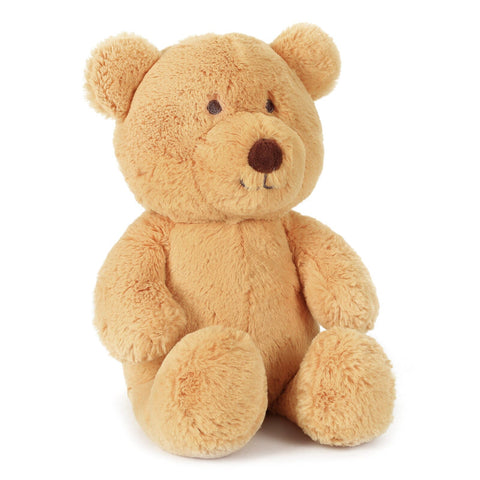 Honey coloured bear softie.