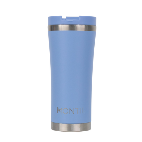 Montiico mega sized coffee cup in the colour sky blue
