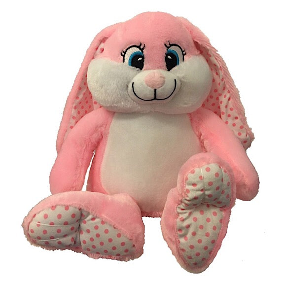 Betsy the Bunny Plushie in Pink