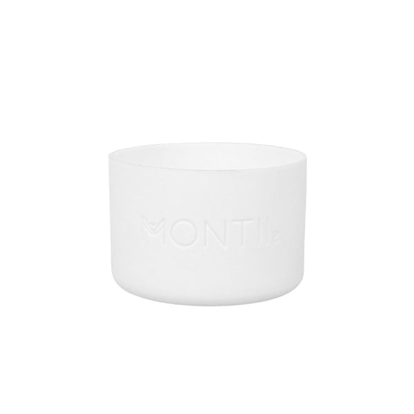 Montiico Silicon Bumper for Original and Mini Drink Bottles in the colour chalk white