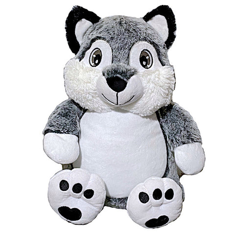 Wyatt Wolf Plushie Teddy