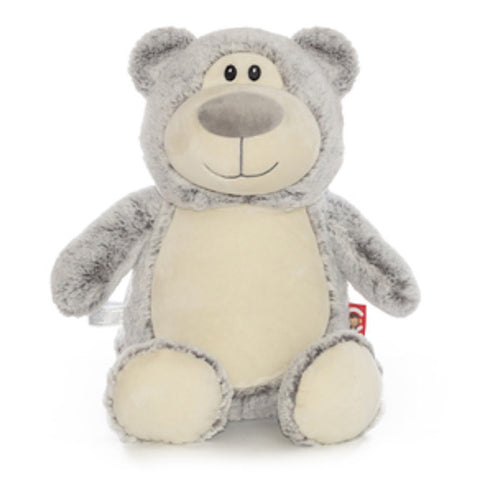 Cubbyford the Grey Bear Plushie