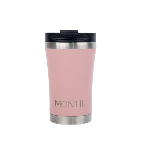 Montiico regular sized coffee cup in the colour blossom pink