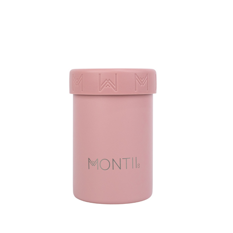 Montiico can and bottle cooler in the colour blossom pink