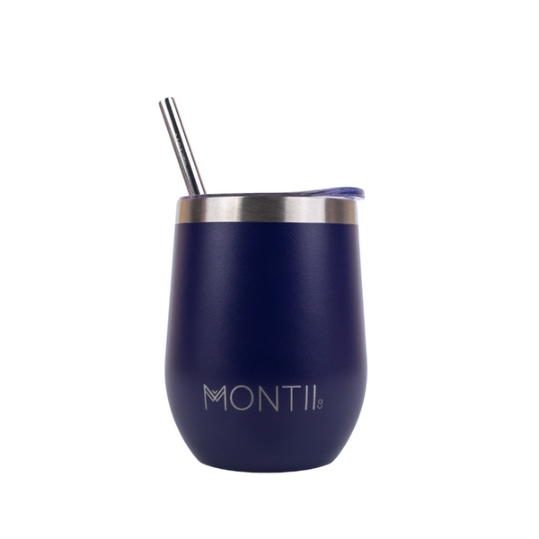 Montiico Insulated Tumbler in the colour cobalt navy blue
