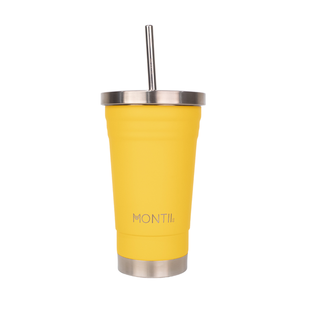 Montiico Original Smoothie Cup in the colour pineapple yellow