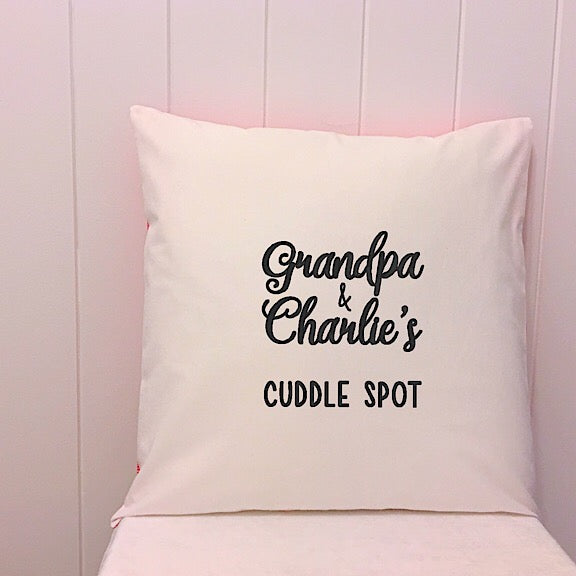 Cushions for Grandpa