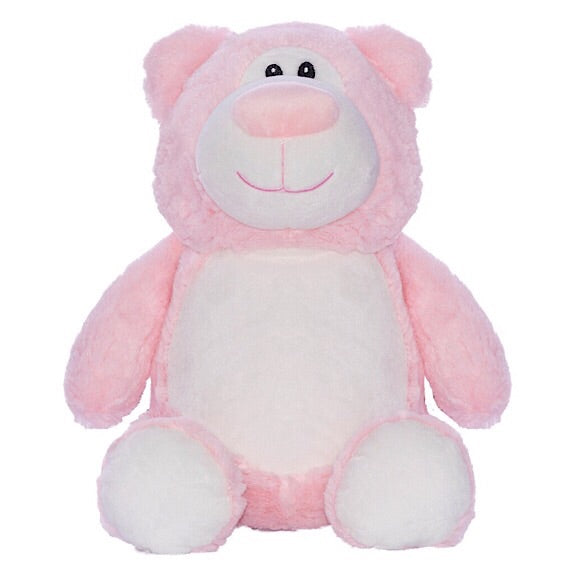 Cubbyford the Pink Bear Plushie