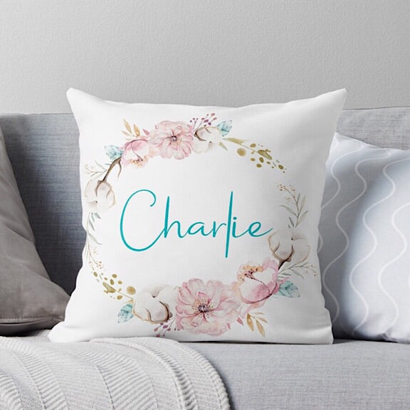 Cotton Candy Cushion