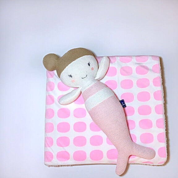 Mermaid Toy and Blanket Set