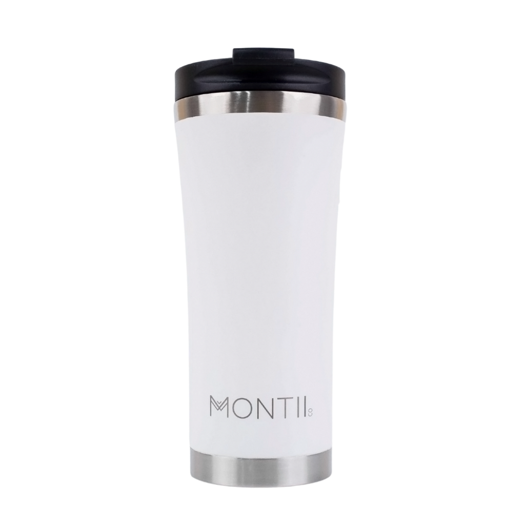 Montiico mega sized coffee cup in the colour white