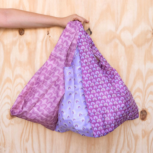 Montiico Shopper Bag Set - Chasing Rainbows